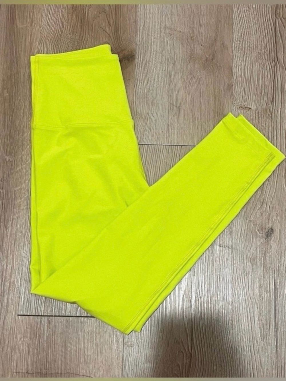 Beyond Yoga Neon Yellow High-Waist Leggings XS